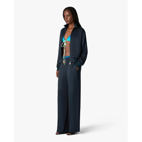 Casablanca Navy Monogram Trousers, view 2