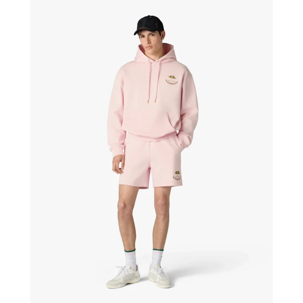 Casablanca Pink Ladurée x Casablanca Embroidered Hooded Sweatshirt, view 2
