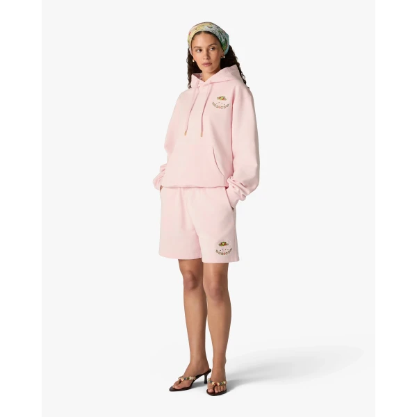 Casablanca Pink Ladurée x Casablanca Embroidered Hooded Sweatshirt, view 6