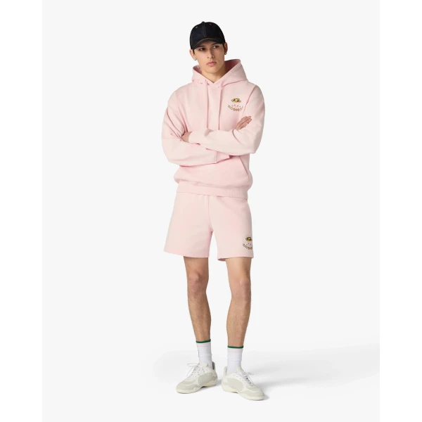 Casablanca Pink Ladurée x Casablanca Embroidered Shorts, view 2
