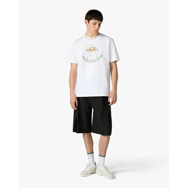Casablanca White Ladurée x Casablanca Short Sleeve T-Shirt, view 2