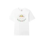 Casablanca White Ladurée x Casablanca Short Sleeve T-Shirt