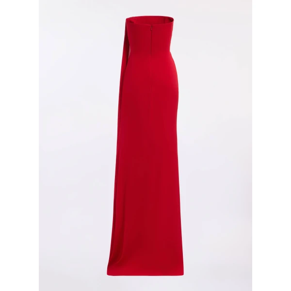 Elie Saab Strapless Silk Long Dress, view 5