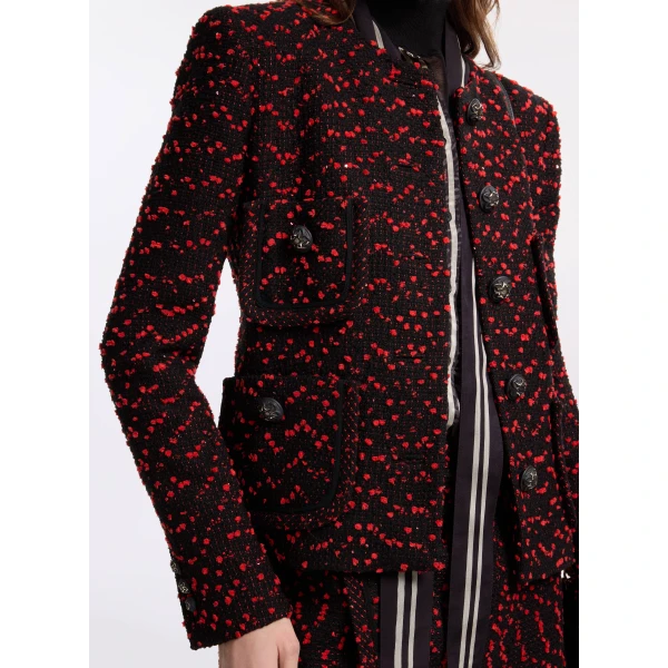 Elie Saab Tweed Jacket, view 4
