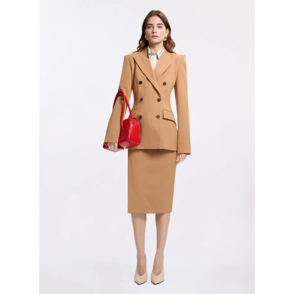 Elie Saab Wool Blend Blazer, view 2
