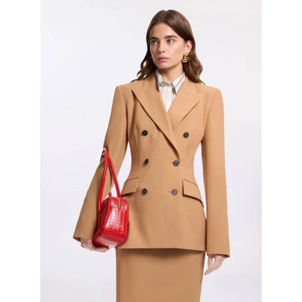Elie Saab Wool Blend Blazer, view 4