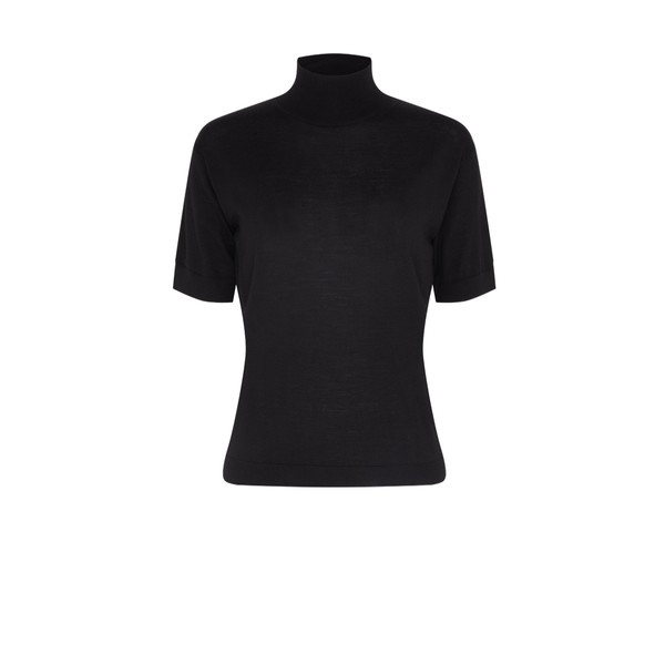 Emilia Wickstead Laurie Knit Top in Black