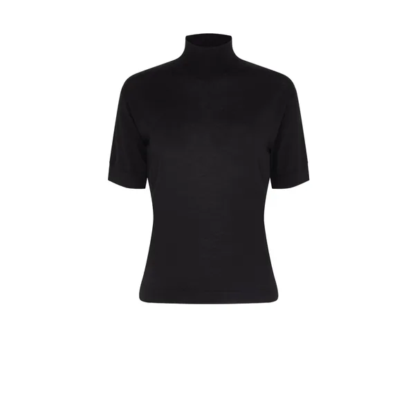 Emilia Wickstead Laurie Knit Top in Black
