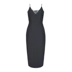 Emilia Wickstead Libera Dress in Black Cloque