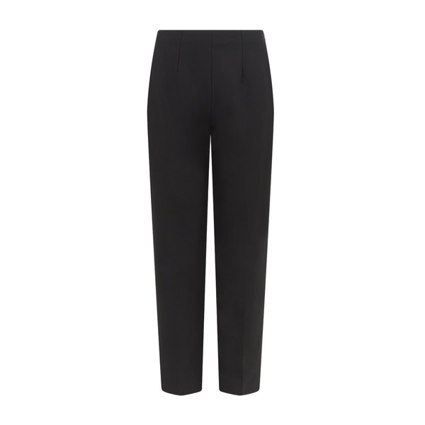 Emilia Wickstead Marcel Trousers in Black Summer Wool