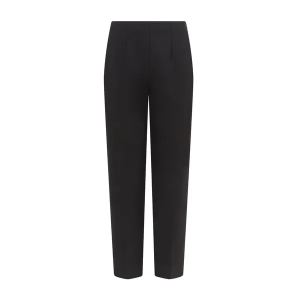 Emilia Wickstead Marcel Trousers in Black Summer Wool