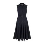 Emilia Wickstead Monique Dress in Black Denim
