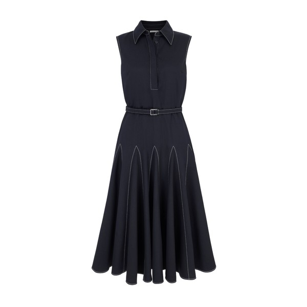 Emilia Wickstead Monique Dress in Black Denim