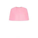 Emilia Wickstead Virginie Cape in Pink Moire Mikado