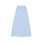 Emilia Wickstead Wilder Skirt in Icy Blue Denim