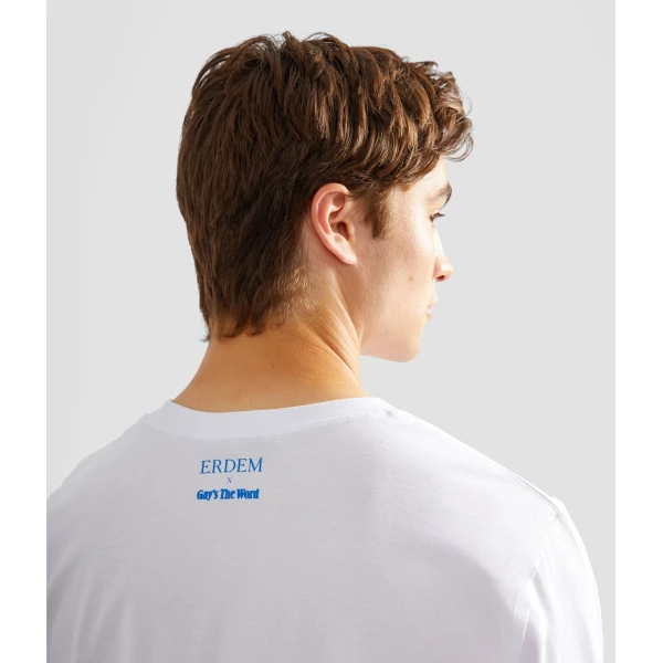Erdem Limited Edition Pride ‘Bliss’ T-Shirt Top, view 3
