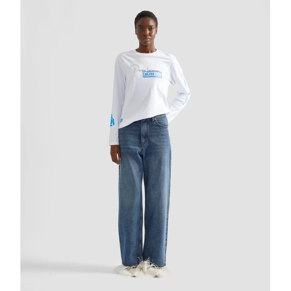 Erdem Limited Edition Pride ‘Bliss’ T-Shirt Top, view 5