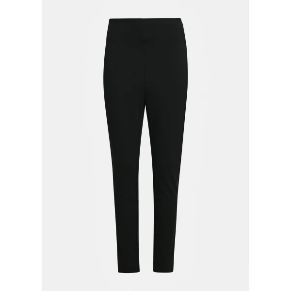 Essentiel Antwerp Black high waist cropped leggings, view 6