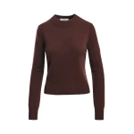 Essentiel Antwerp Brown cashmere sweater