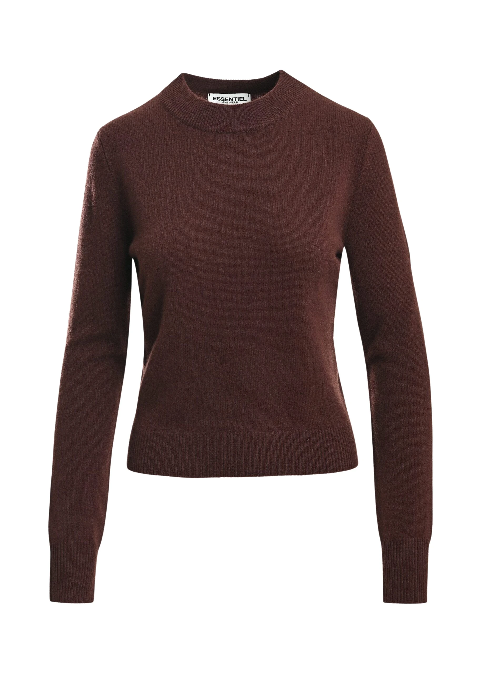 Essentiel-Antwerp-Brown-cashmere-sweater-scaled76813_nobg Essentiel Antwerp Brown cashmere sweater
