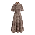 Essentiel-Antwerp-Brown-orange-and-cream-wool-blend-checked-midi-shirt-dress-scaled62569_nobg Essentiel Antwerp Brown, orange and cream wool-blend checked midi shirt dress