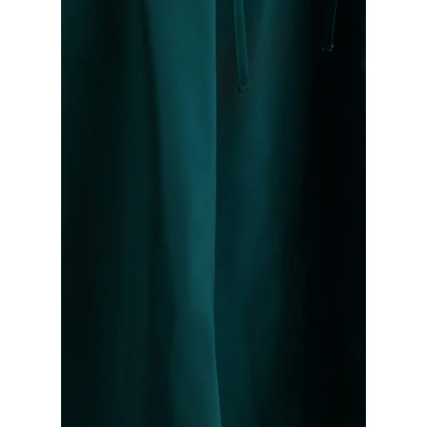 Essentiel Antwerp Dark green midi-length a-line skirt, view 6
