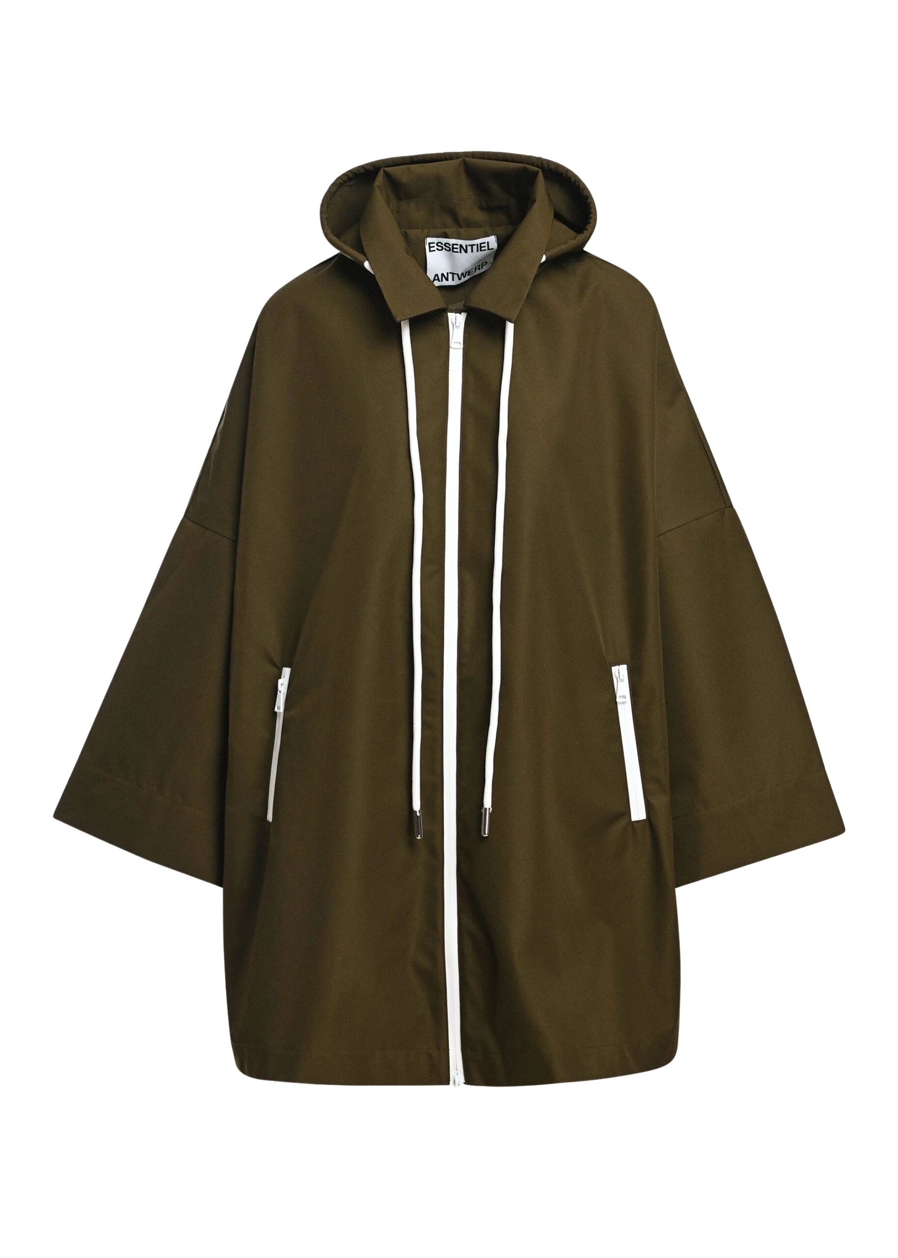 Essentiel-Antwerp-Dark-green-oversized-hooded-rain-coat-scaled97230_nobg Essentiel Antwerp Dark green oversized hooded rain coat