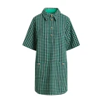 Essentiel-Antwerp-Green-black-and-cream-checked-mini-dress-with-patch-pockets-scaled30037_nobg Essentiel Antwerp Green, black and cream checked mini dress with patch pockets