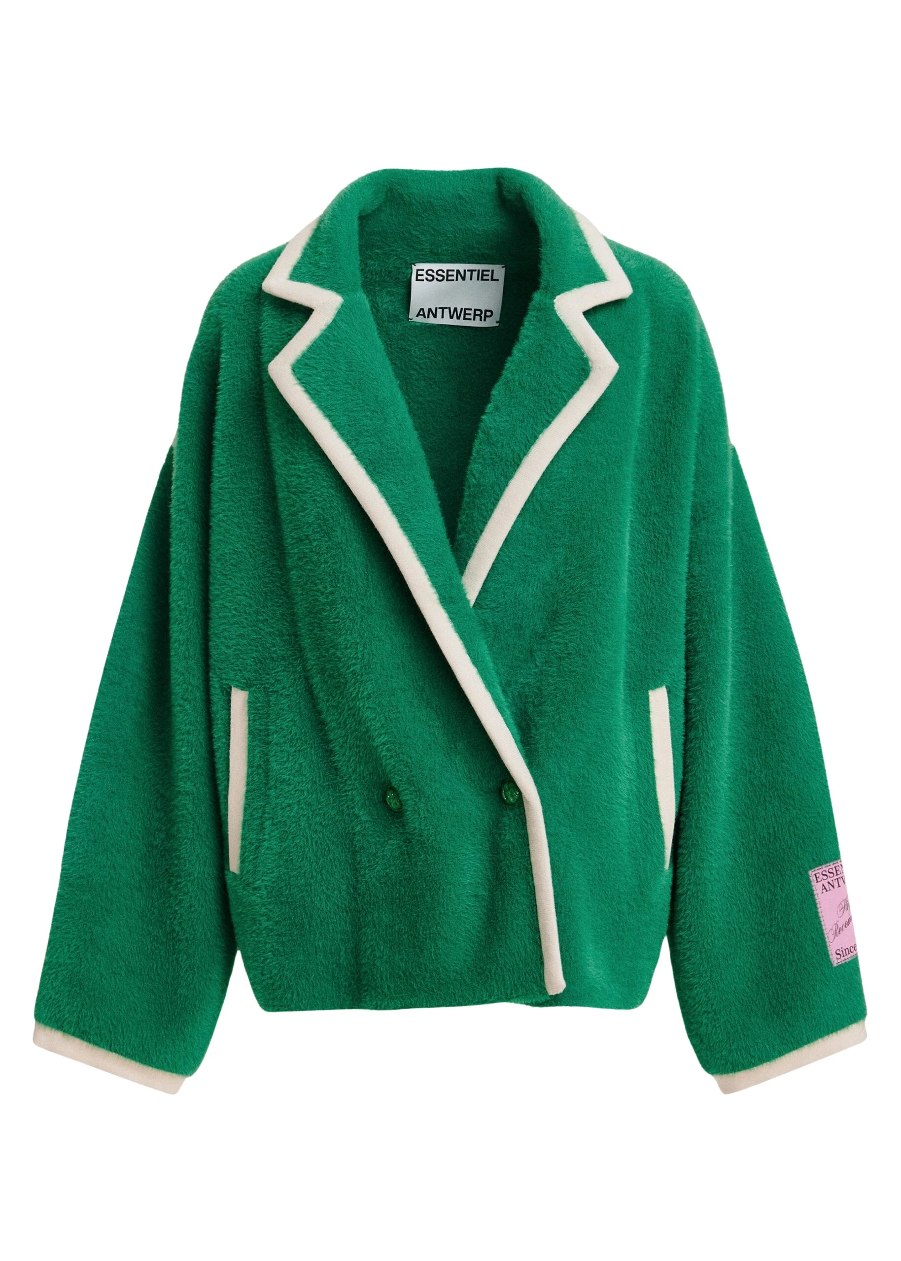 Essentiel-Antwerp-Green-cardigan-with-white-contrast-trims-scaled33985_nobg Essentiel Antwerp Green cardigan with white contrast trims