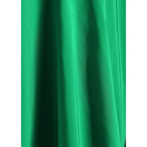 Essentiel Antwerp Green oversized mini dress with voluminous sleeves, view 6
