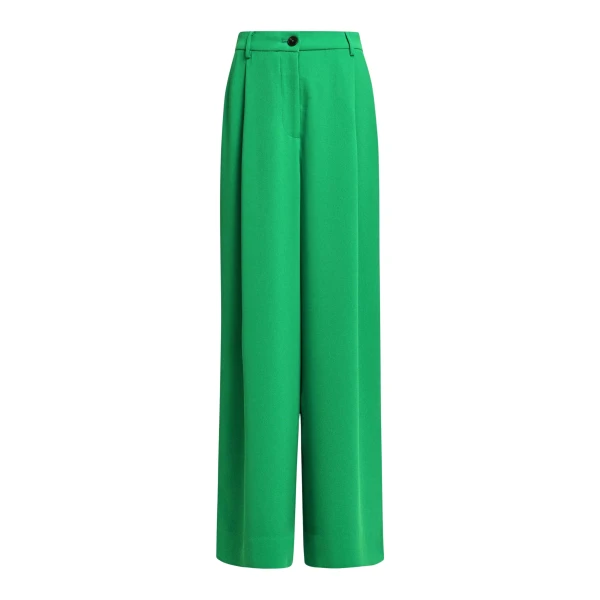 Essentiel Antwerp Green wide-leg pants