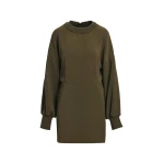 Essentiel-Antwerp-Khaki-rhinestone-embellished-mini-dress-scaled30361_nobg Essentiel Antwerp Khaki rhinestone-embellished mini dress