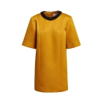 Essentiel-Antwerp-Ochre-mini-dress-with-embellished-neckline-scaled35856_nobg Essentiel Antwerp Ochre mini dress with embellished neckline