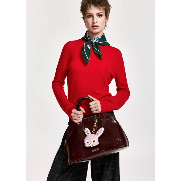 Essentiel Antwerp Red cashmere sweater, view 2