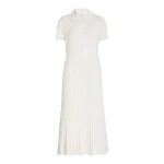 Gabriela Hearst Amor Knit Midi Dress in Ivory Cashmere Silk