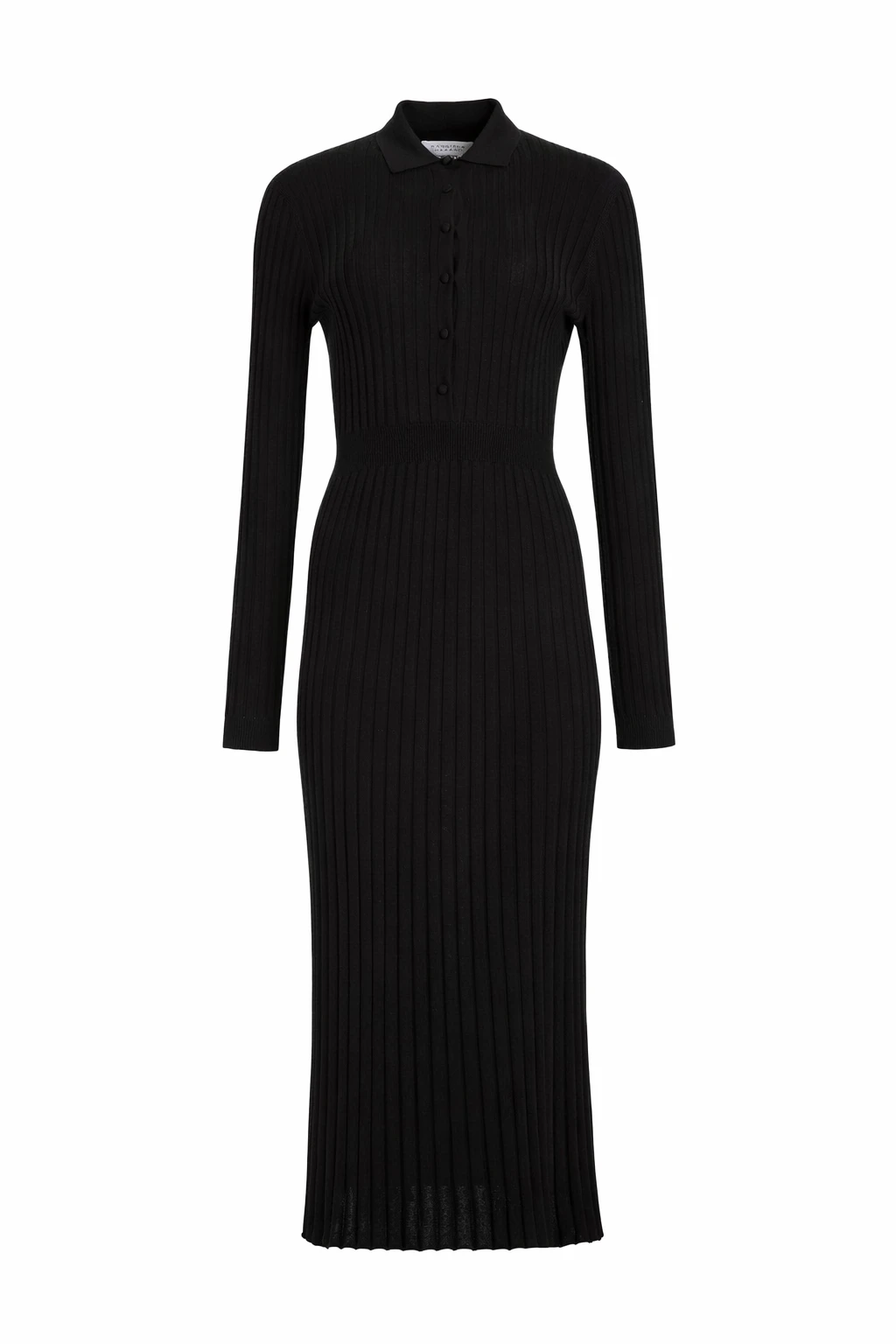 Gabriela Hearst Ardor Knit Maxi Dress in Black Cashmere Silk Gabriela Hearst Ardor Knit Maxi Dress in Black Cashmere Silk
