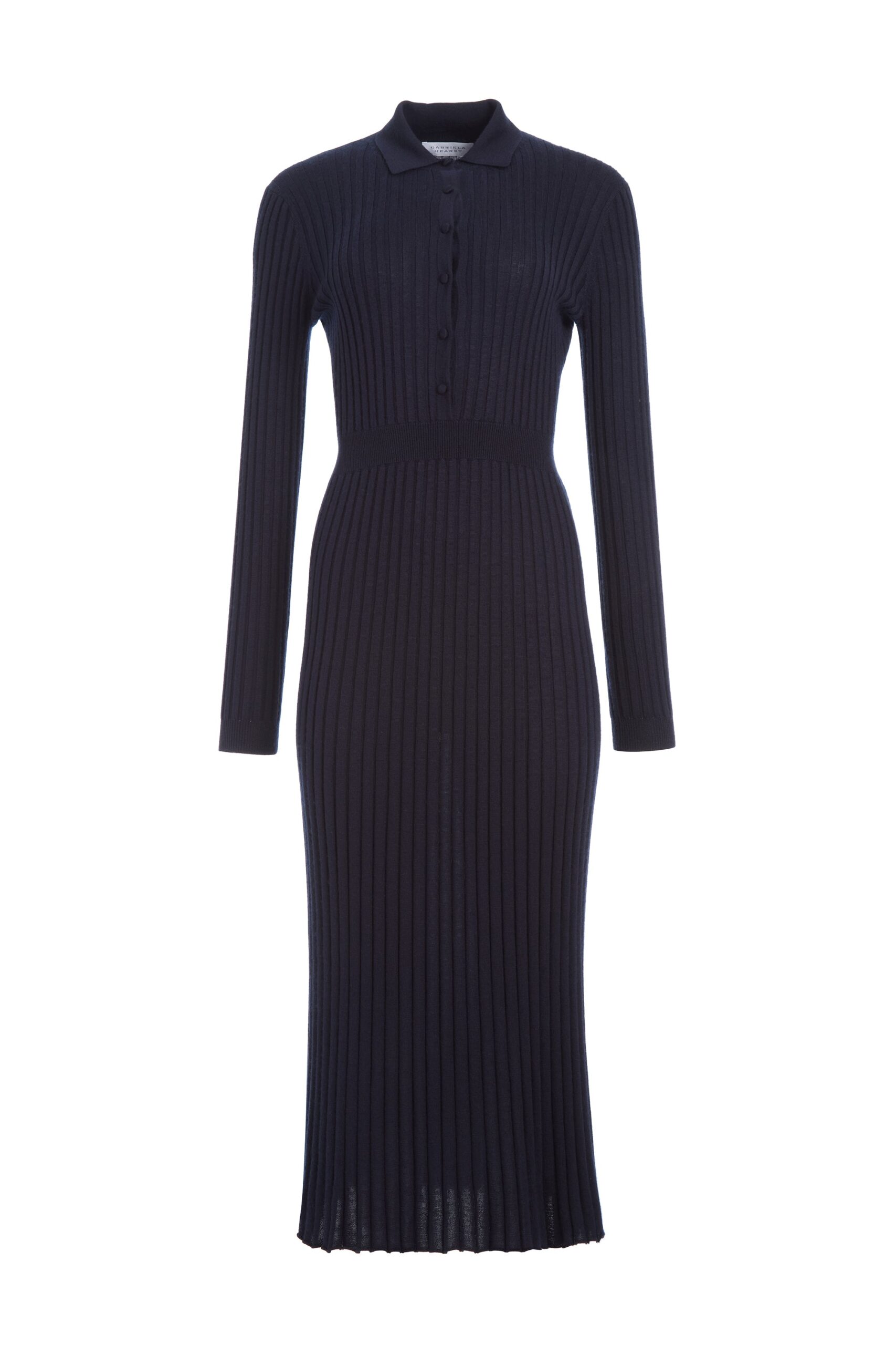 Gabriela Hearst Ardor Knit Maxi Dress in Dark Navy Cashmere Silk Gabriela Hearst Ardor Knit Maxi Dress in Dark Navy Cashmere Silk
