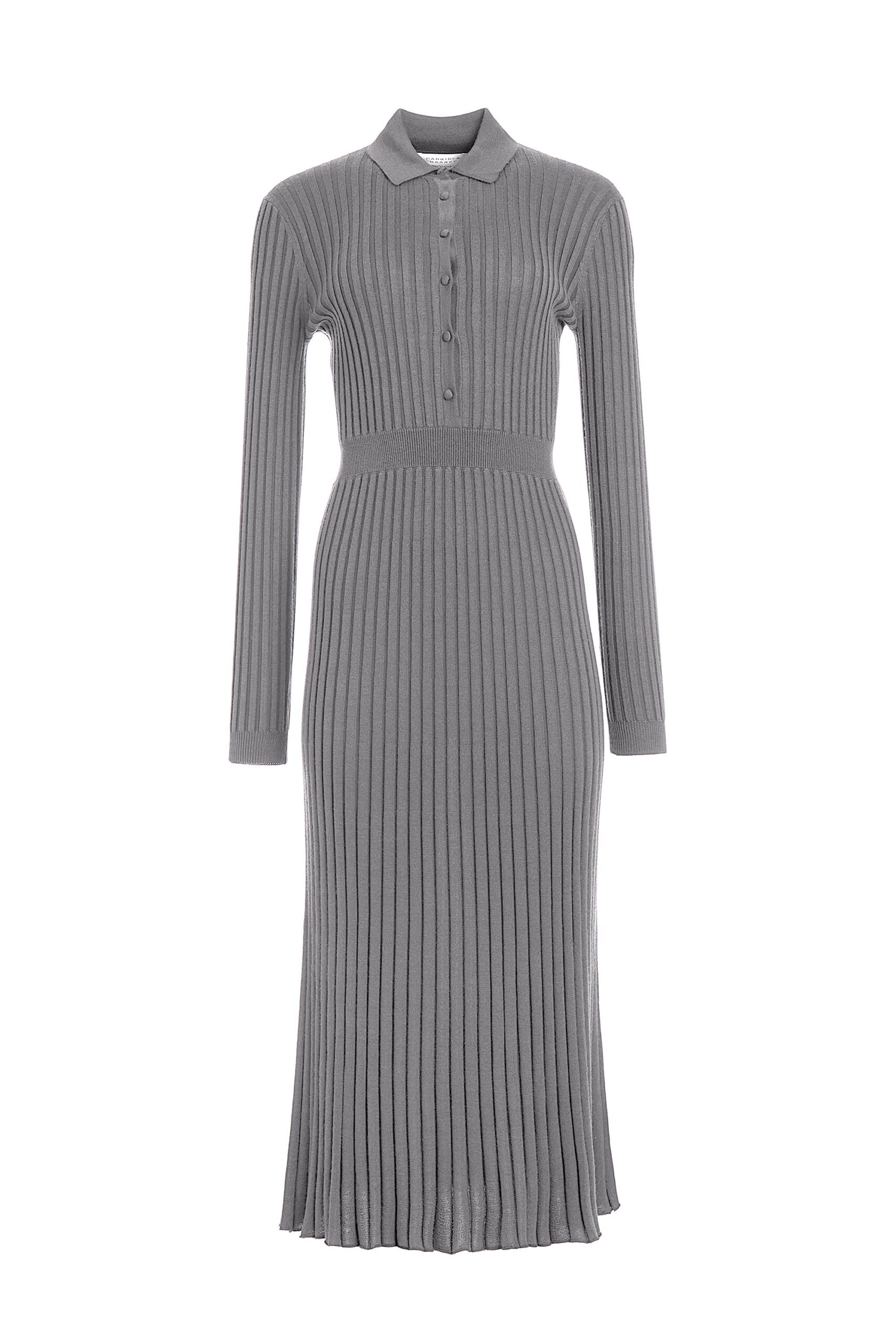 Gabriela Hearst Ardor Knit Maxi Dress in Heather Grey Cashmere Silk Gabriela Hearst Ardor Knit Maxi Dress in Heather Grey Cashmere Silk