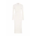 Gabriela Hearst Ardor Knit Maxi Dress in Ivory Cashmere Silk