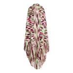 Gabriela Hearst Lauren Knit Wrap in Space Dye Jewel Multi Welfat Cashmere