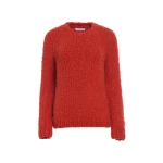 Gabriela Hearst Lawrence Knit Sweater in Antelope Orange Welfat Cashmere