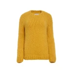 Gabriela Hearst Lawrence Knit Sweater in Golden Birch Welfat Cashmere