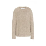 Gabriela Hearst Lawrence Knit Sweater in Oatmeal Welfat Cashmere