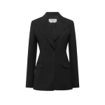 Gabriela Hearst Leiva Blazer in Black Sportswear Wool Gabriela Hearst Leiva Blazer in Black Sportswear Wool