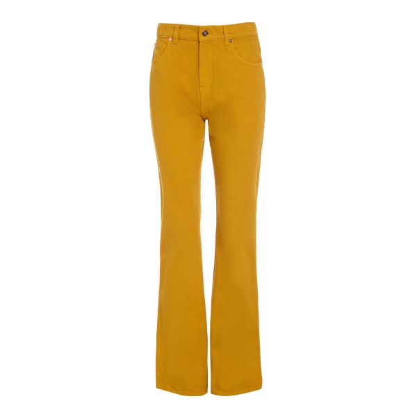 Gabriela Hearst Rey Straight-leg Jean in Golden Birch Recycled Cotton Denim