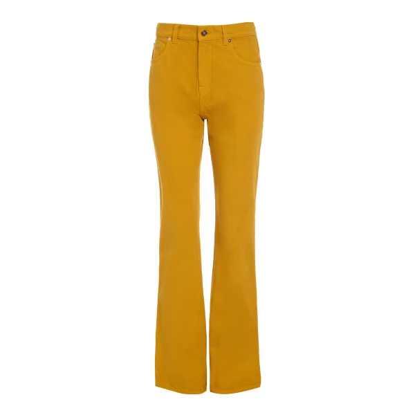 Gabriela Hearst Rey Straight-leg Jean in Golden Birch Recycled Cotton Denim