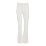 Gabriela Hearst Rey Straight-leg Jean in White Recycled Cotton Denim