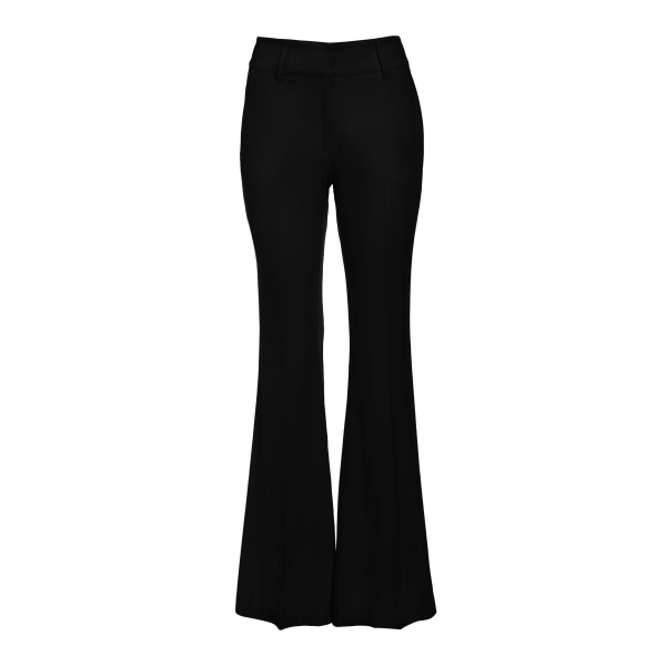 Gabriela Hearst Rhein Flare Pant in Black Sportswear Wool