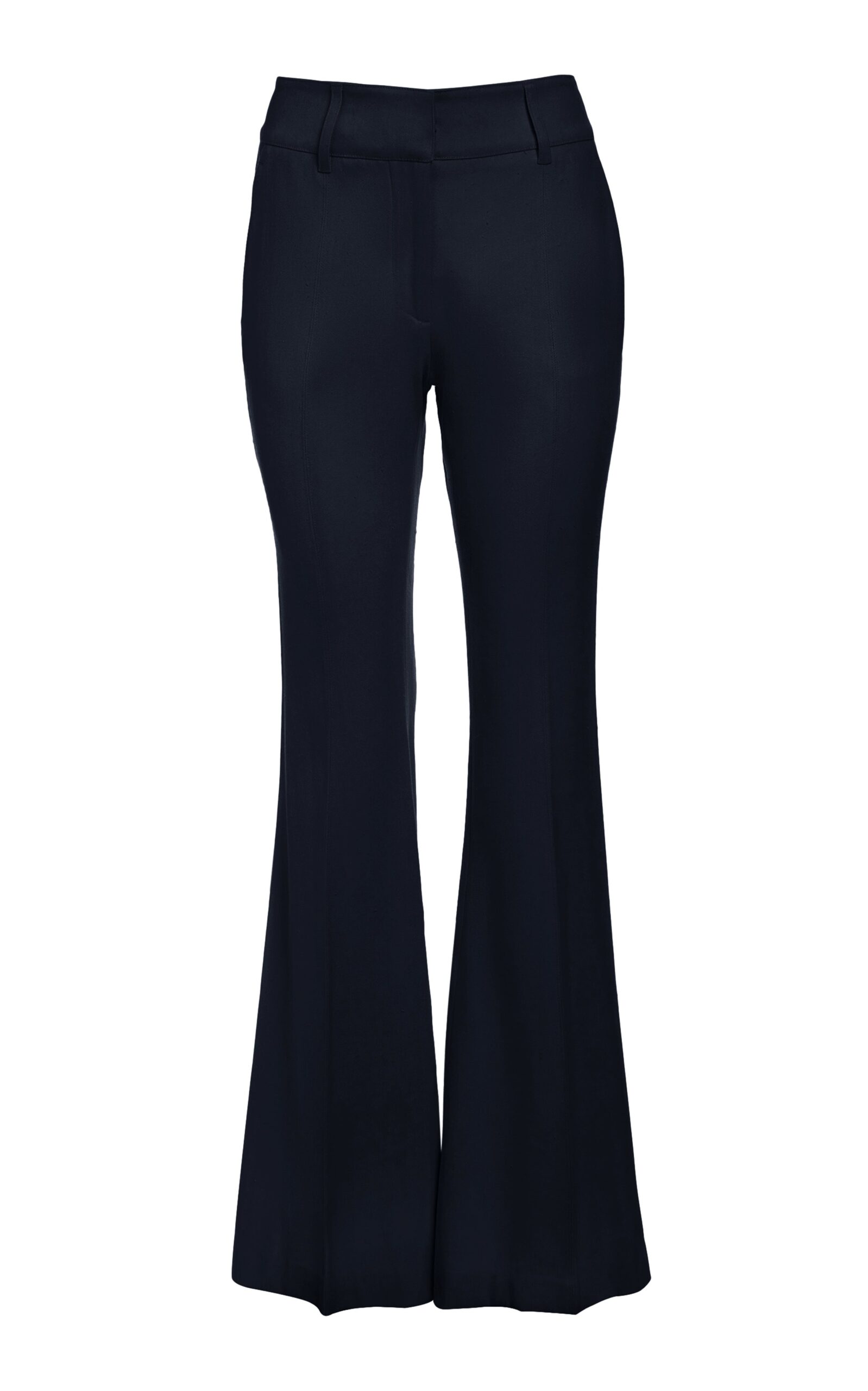 Gabriela Hearst Rhein Flare Pant in Dark Navy Sportswear Wool Gabriela Hearst Rhein Flare Pant in Dark Navy Sportswear Wool