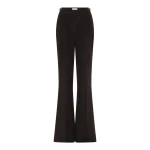 Gabriela Hearst Vesta Flare Pant in Chocolate Fine Cashmere Corduroy